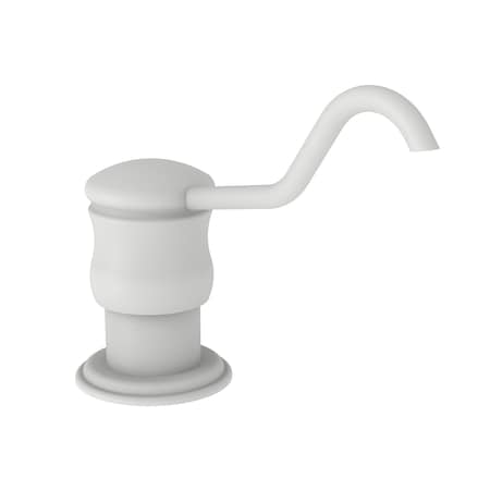 Newport Brass Soap/Lotion Dispenser in Matte White 127-52